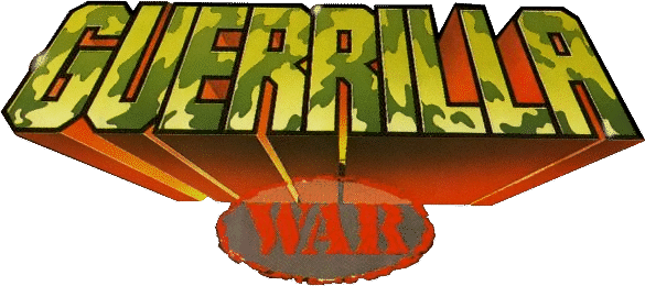 Guerrilla War logo for Commodore 64
